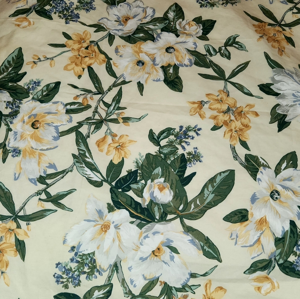 Vintage 1970s Bundle Of 2 Floral Print Sheets Westpoint Stevens